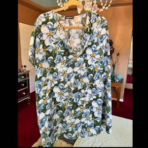 Floral print American apparel dress